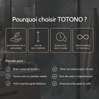 Serviette de douche exfoliante Totono