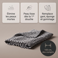 Serviette de douche exfoliante Totono